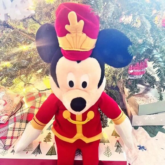 Macy's Mickey Mouse 24" Marching Band Leader Christmas Holiday Disney Plush - Picture 4 of 16